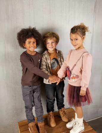 Minymo T-Shirt Ls - Brown - 110