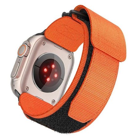 Forcell Apple Watch (38/40/41mm) Armbånd Nylon - Orange
