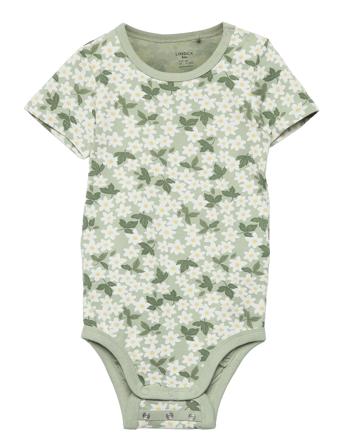 Body Ss Wood Anem Aop Bodies Short-sleeved Monivärinen/Kuvioitu Lindex