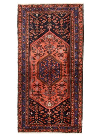 Medaille Klein Hamadan Vloerkleed 103X198 Wol