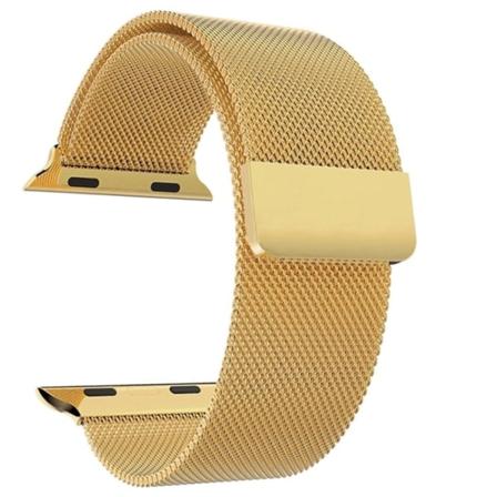 Apple Watch 42mm - Länk i Rostfritt stål från LEMAN Guld