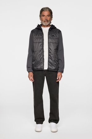 J.Lindeberg - Gregory Hybrid Hood - Active - Black - Men - XXL