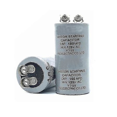 125VAC 150uF Motor Start Kondensator Cylindrisk Type til HVAC Kompressor Ventilator