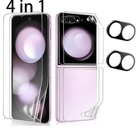 4in1 Z Flip 6 Hydrogel Skärmskydd & 2.5D Kameralinsskydd