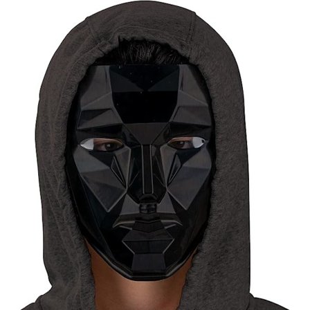 Squid Game Masker, En Størrelse Voksen Kostumemasker