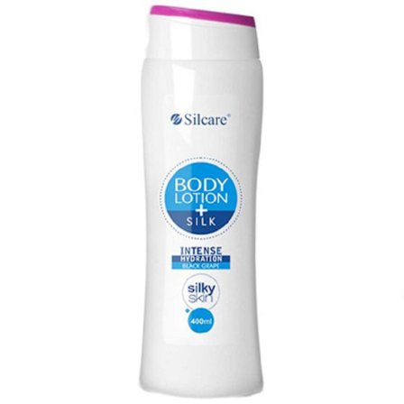 Silcare - Kroppslotion + Silk - Black Grape - 400 ml