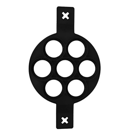 Non-stick silikone ægge- og pandeform med håndtag - DIY bageværktøj til nem madlavning[pl]