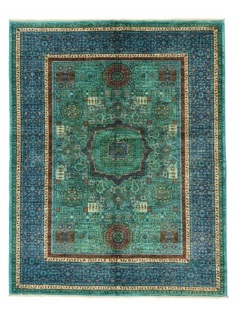 Medalionowy Mamluk Dywan 160X202 Wełna