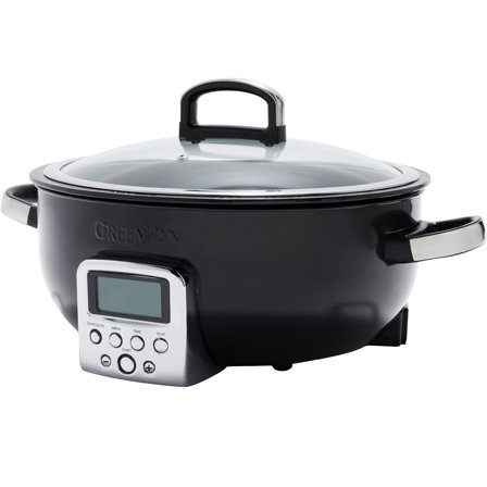 Greenpan Elite Omnicooker, black - Köp Slow Cooker hos Bagaren & Kocken | Köksmaskiner > Slow Cooker | Bagaren och Kocken