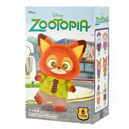 Disney Zootopia Plysfigurer Anime Periferiudstyr Dekorativ Udstilling Børnegaver Blind Box Dukke Håndlavet Dukke Vedhæng Gave?