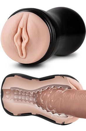 M For Men Weicher & Feuchter Masturbator Vanilla