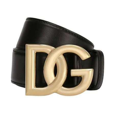 Dolce & Gabbana, Belts Zwart, Dames, Maat:90 CM