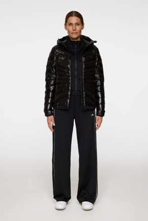 J.Lindeberg - Lara Light Down Hood - Active - Black - Women - M