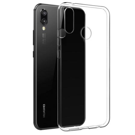 Huawei P20 Lite - Läpinäkyvä Silikonikuori Transparent