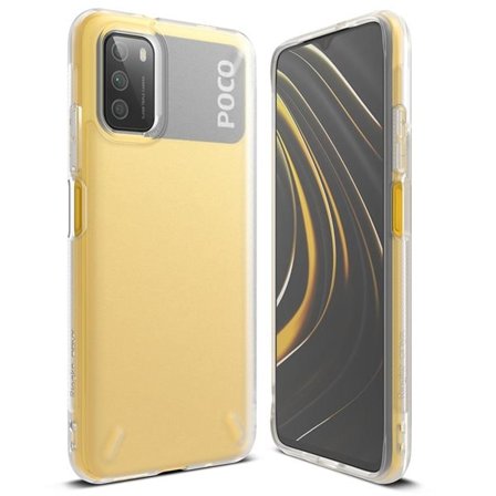 Ringke Onyx slitesterkt TPU-deksel for Xiaomi Poco M3 gjennomsiktig (OXXI0003)