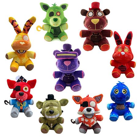 Five Nights At Freddy's Fnaf Horror Game Plyschdocka Plushie Leksaker Barn Present