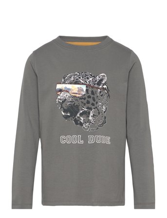 T-Shirt Ls Grey Minymo