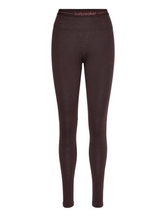 W Z Knit 260 Leggings Bottoms Base Layer Bottoms Brown Icebreaker