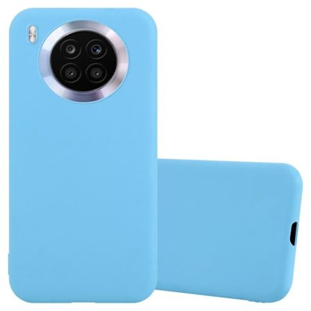 Coque pour Honor 50 LITE Etui en CANDY BLEU Housse Case Cover Protection Silicone TPU Case
