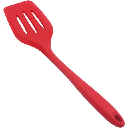 Silikon spatelar, livsmedelsklassad slitsad vändare, hög värme