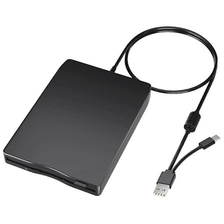USB Diskettestation Diskettedrev Dobbelt Interface Ekstern USB C Diskettestation til PC Lapt