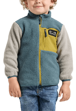 Didriksons Anten Kids Full-Zip Ytterplagg Unisex Blå 130