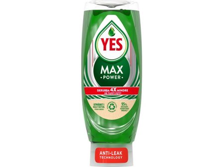 YES Handdiskmedel Max Power 450ml - Lyreco - Städ och hygien - Diskrengöring - Handdiskmedel