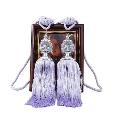 1 par Gardin Tieback Crystal Tofsar Gardinhållare