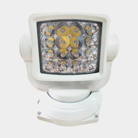 Zoeklicht / schijnwerper 1852-Marine, LED, 12/24V, kantelbaar & draaibaar, met draadloze bediening