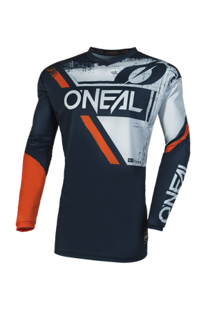 Maglia Cross O'Neal Element Shoker V.23 Blu-Arancio L