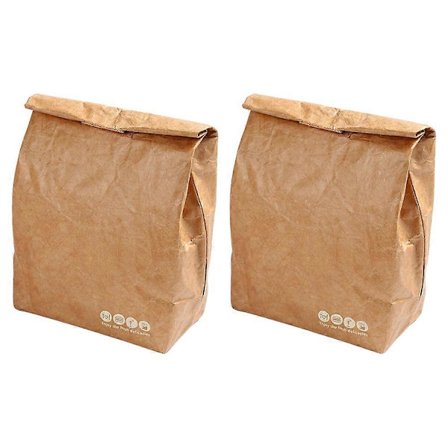 Håll Cool Lunch Box Lunch Tote Väska Praktisk Design Måltidsbärning För Utomhus Picknick 2st