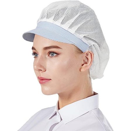 3 st kockmössa kök matlagning kockmössa livsmedelstjänst hårsnät för kvinnor en storlek