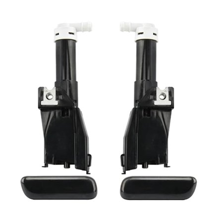 Bil frontlykt rengjøring dyse med lokk kompatibel med V93 V97 2006-2019 8264a027 8264a028 8264a025 8264a02