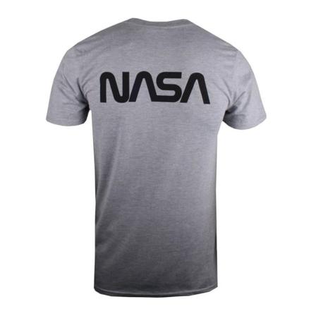 Nasa Herr Circle Logo T-shirt Xxl Sports Grey