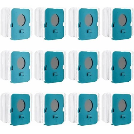 12 stk. Clean Station-stasjon for Samsung Bespoke Jet VCA-ADB95, støvsugerposer, støvsugerposer, tilbehør til støvsugere