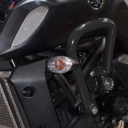 Barras de Impacto Snell PRO Adventure Negro Mate - Yamaha MT-07 2018-2020