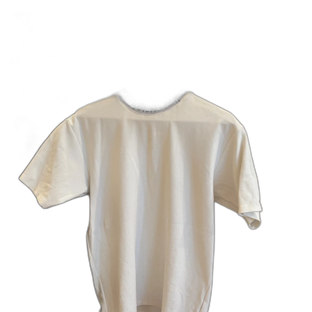 Vit t-shirt med logga från Acne Studios