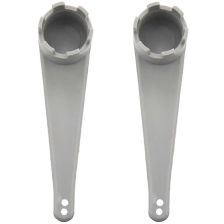 2x Oppustelig Bådsflåde Drift Kano Reparationsværktøj 6 Sektions Luftventil Nøgle