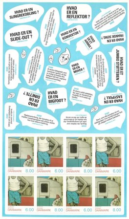 Danmark 2011 - Temaark AFA T8 - Postfrisk