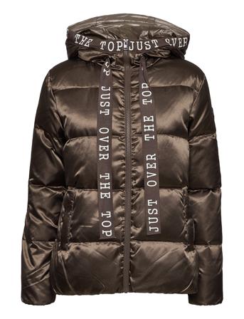 Bella Ml Capuche Over Satin Brown JOTT