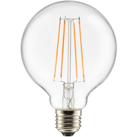 Globen Lighting Valonlähde E27 LED kolmiportainen himmennys, normaali, 0,4-7 W, kirkas
