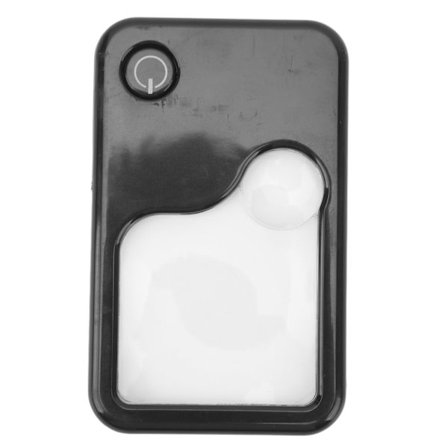 Suurennuslasi Kortti Mini Kannettava Luottokortin Koko Suurennuslasi LED-Valolla Meikille Kultasepille Postimerkkien Keräilijöille