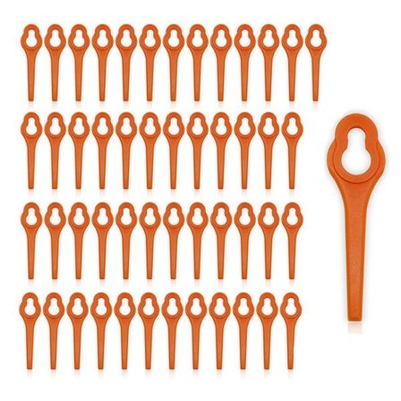 Trimmerknivar i plast 95mm - 50-pack