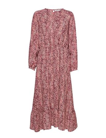 Ailisa Ls Dress Aop Pink MOSS COPENHAGEN