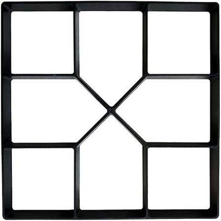 Betonbelægningsform i Plastik Genanvendelig Sti Maker Have Sti DIY Terrasse Indkørsel Fortov Form