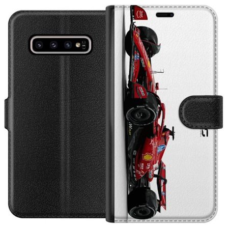 Kompatibelt Lommeboketui til Samsung Samsung Galaxy S10+ F1 Bilracing Formel 1 Grand Prix