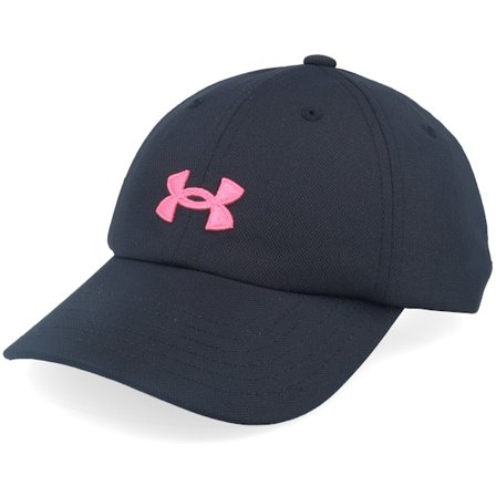 Under Armour - Black - unconstructed - Cap - Kids Girl's Ua Blitzing Black Dad Cap - Hatstore