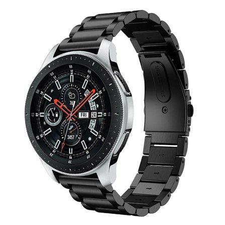 Stainless Steel Watchband for Samsung Galaxy Watch 46mm - Black