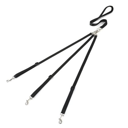 Hundkoppel för 3 hundar