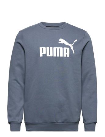 Ess Big Logo Crew Fl Blue PUMA